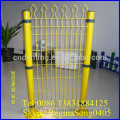 Temporary fence of hot dipped galvanized surface treatment